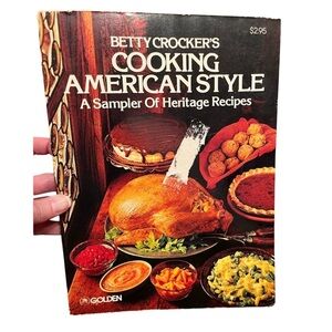 Vintage 1977 Betty Crocker Cooking American Style Cookbook